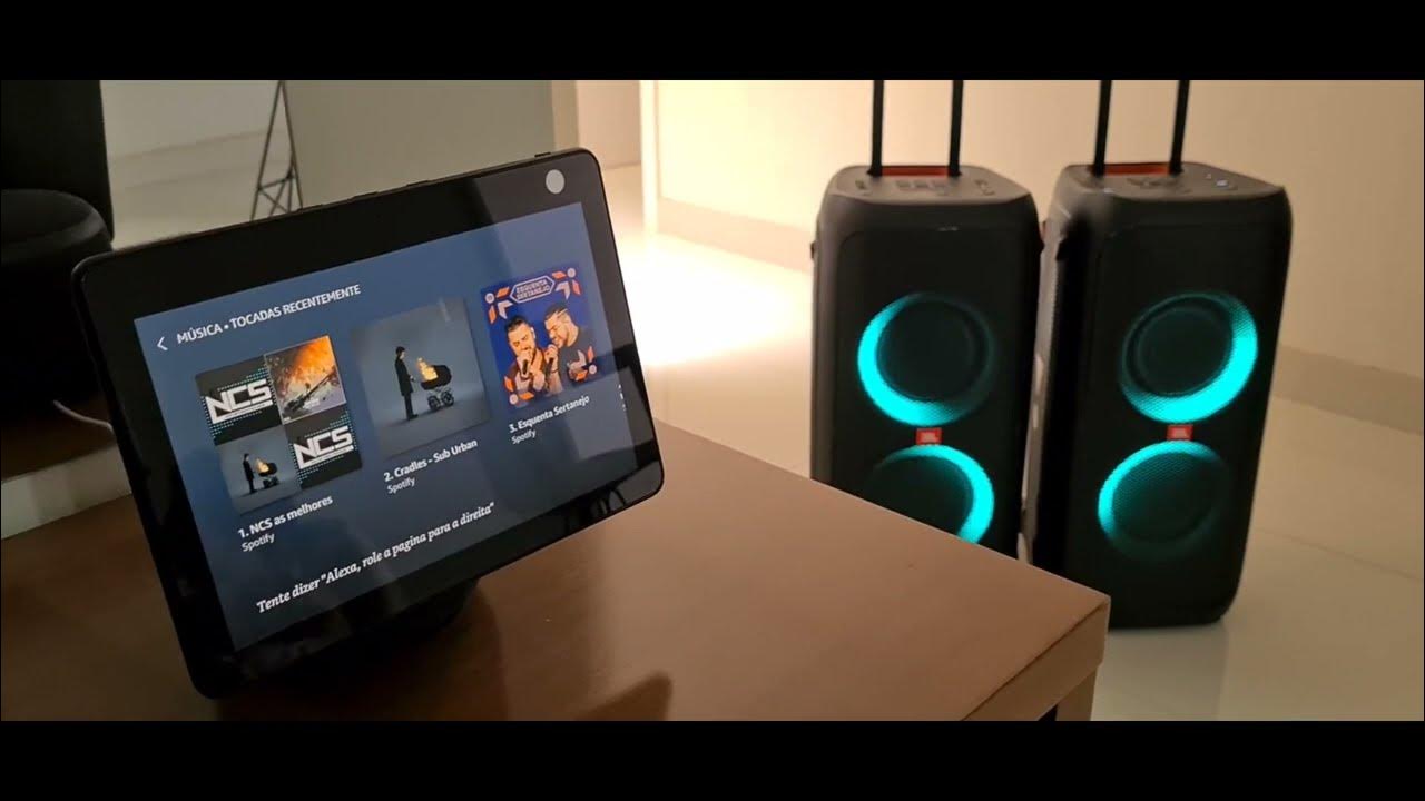Conectando Partybox 310 a Alexa Echo Show 10 - Um espetáculo! - YouTube