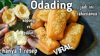 resep odading simpel | kue bantal , tips supaya kopong