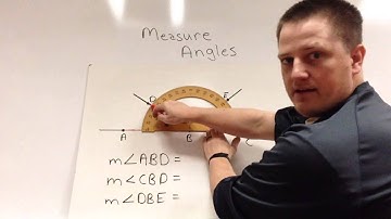 Unit A Video 2 - Measure Angles