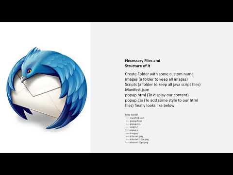 How to create Thunderbird addon
