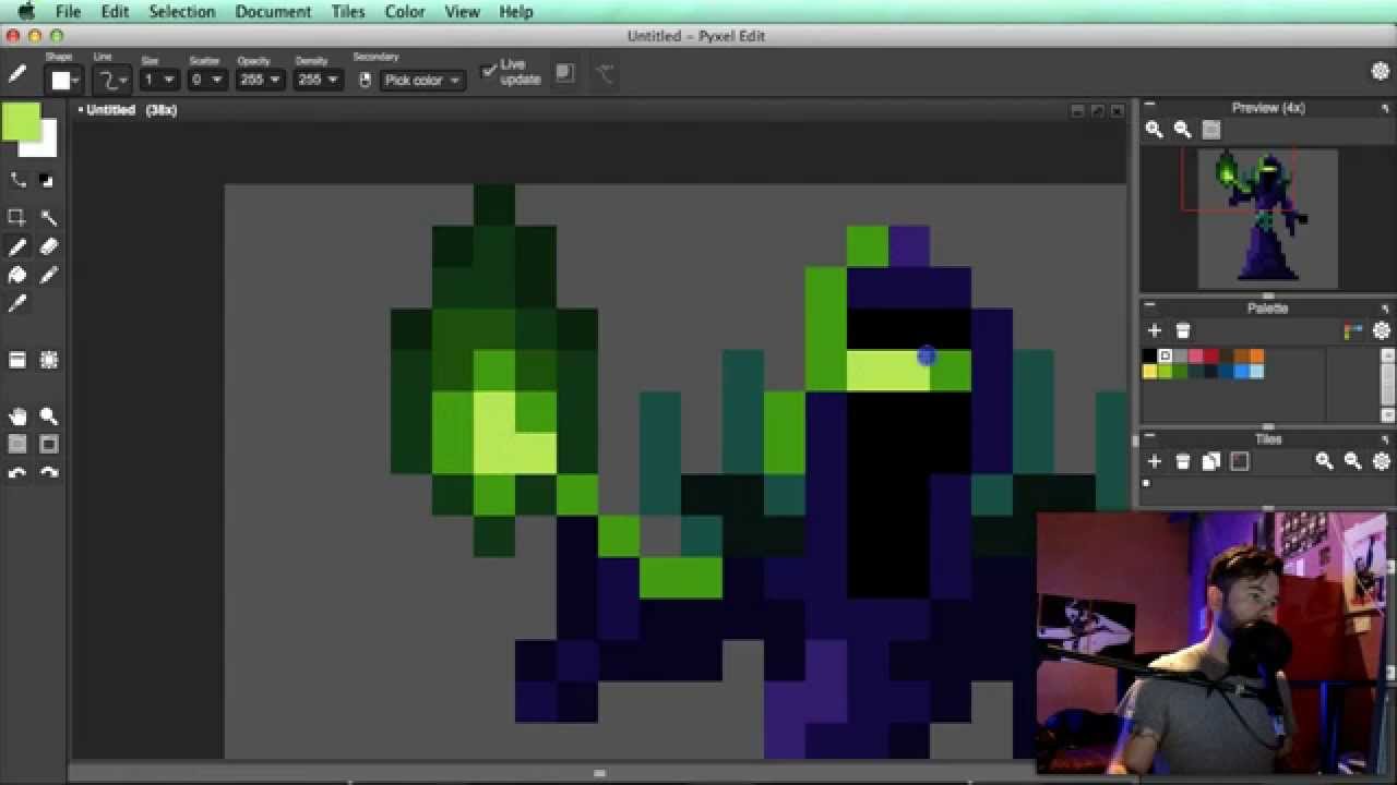 How To Pixel Art Tutorial Part 11 Character Design Youtube