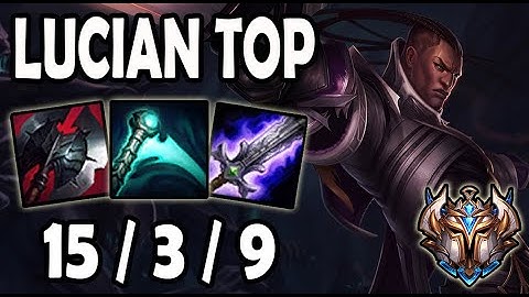 Lucian TOP vs Jayce [ Smeb ] Lol Challenger Korea