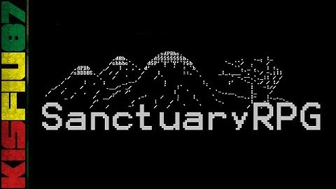 SanctuaryRPG Gameplay | ASCII RPG by Black Shell Games