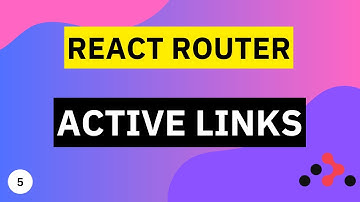Active Links | React Router Tutorial