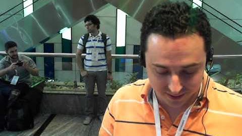 Davi @ CASE 2014 (via Plugow) - 3/11/2014 8:44 hs