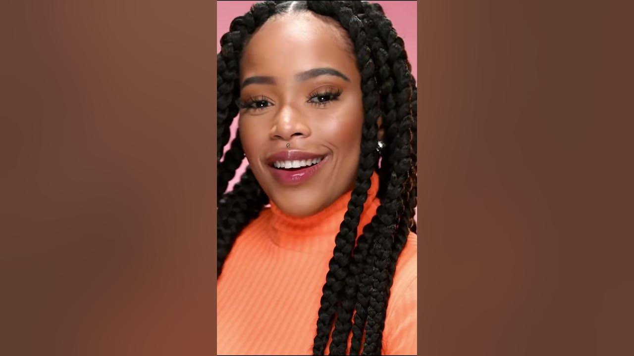  How To Do Box Braids For Beginners! | Beauty Studio #shorts #braids # ...