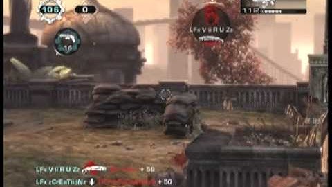 Gears of War 2 Modded controllers all on Pavillion Part 2