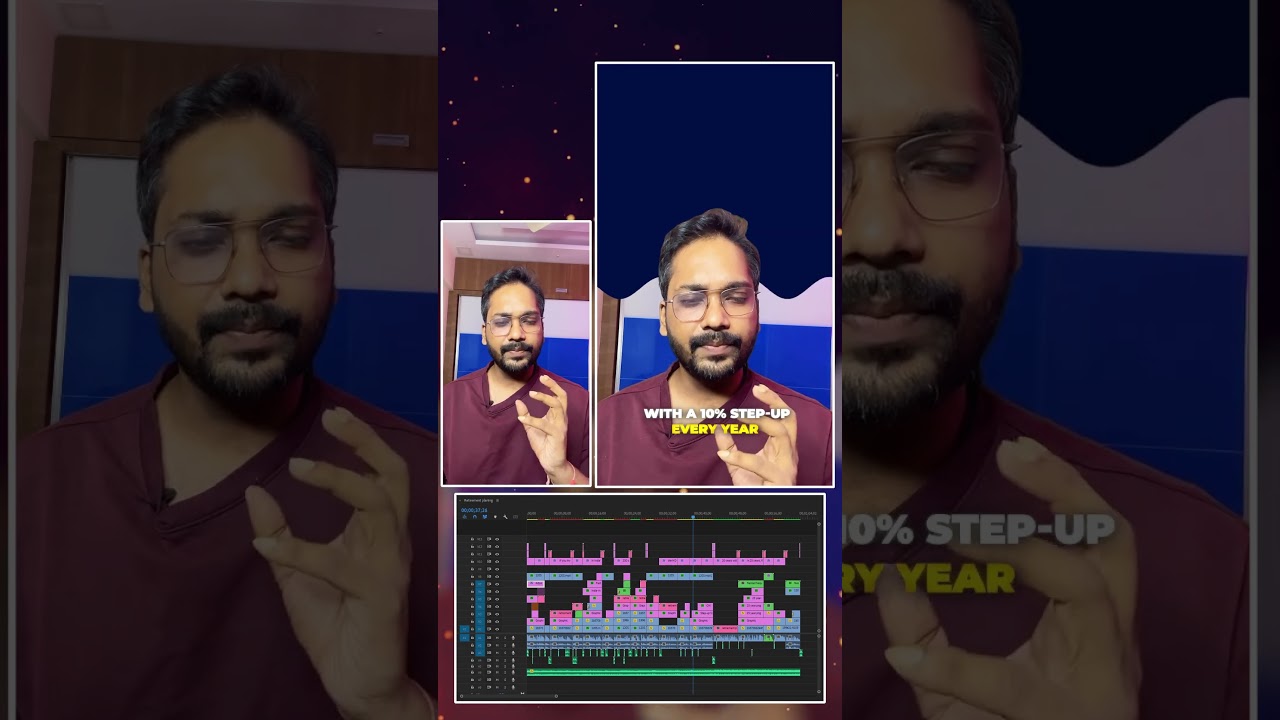 Taking Head Video Editing Before After Reel | Creator Edit
