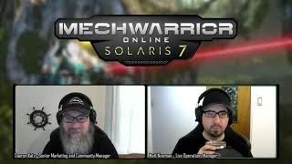 MechWarrior Online March Dev Log 01