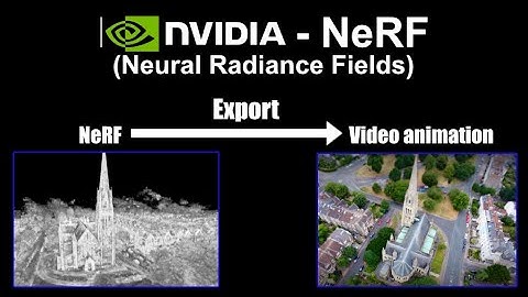 NVIDIA NeRF - Exporting a video animation from the CMD line