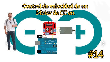 Curso de Arduino | (video 14) | control de velocidad de un motor de cc con potenciometro