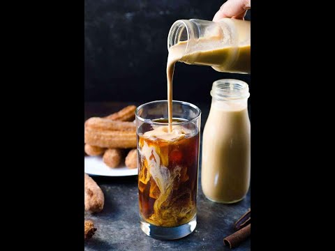 Dulce De Leche Iced Coffee Recipe with Barista Breville Express!