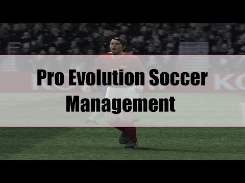 Pro Evolution Soccer Management - Playstation 2 Gameplay