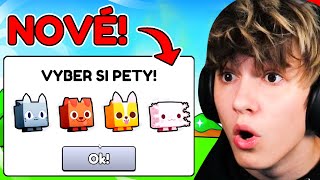 Poprvé Hraju Nový Pet Simulator 99!