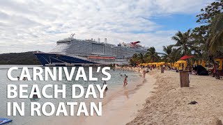 Carnival Cruise's Mahogany Bay Port in Roatan (Walking Tour)