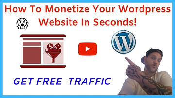 🚨 How To Monetize Your Wordpress Website [In Seconds]
