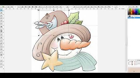 Embird Tutorial - Digitize a cute snowman