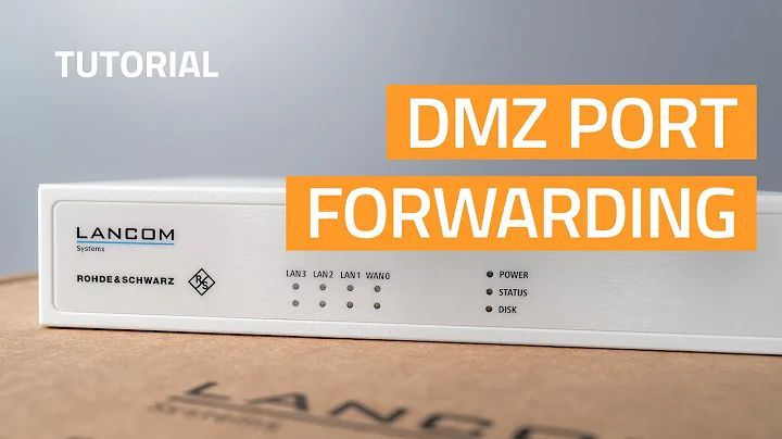 Unified Firewall Tutorial | Configuring DMZ port forwarding