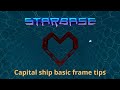 Capital ship basic frame tips