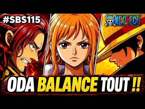 ODA FINALLY RESPONDED!! ONE PIECE SBS VOLUME 115
