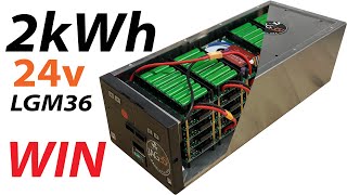 Win this 2kWh 18650 Lithium battery.