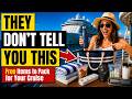 9 Things You Can Bring for FREE on Your 2026 Cruise (Pack These to Save Money)