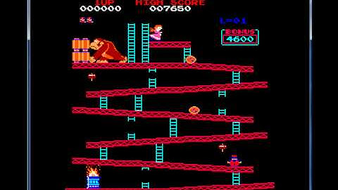 Donkey Kong on Color Computer 3 VCC emulator