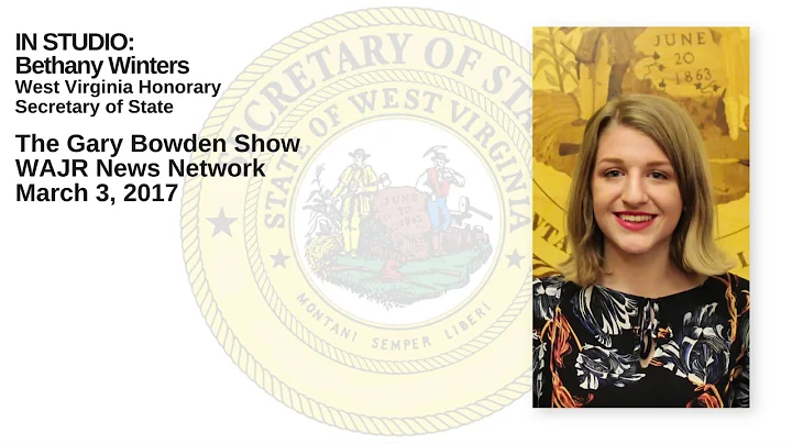 Honorary Secretary of State Bethany Winters on the...