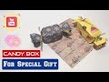 Cara membuat origami bentuk permen || Candy box origami