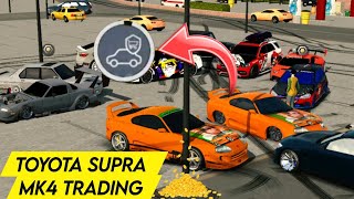 funny roleplay i trade my fastest supra car & funny moments happen car parking multiplayer #trending