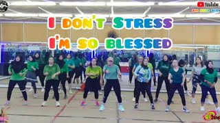 LOWKEY || I DON'T STRESS, I'M SO BLESSED REMIX || ZUMBA DANCE ANITA AND FRIENDS