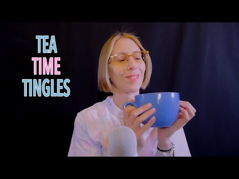 ASMR | Coffee and Tea - clicking, tingling, crinkling, frothing
