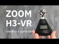 ZOOM H3-VR: A Creative + Portable Solution for Ambisonics and Binaural Recording