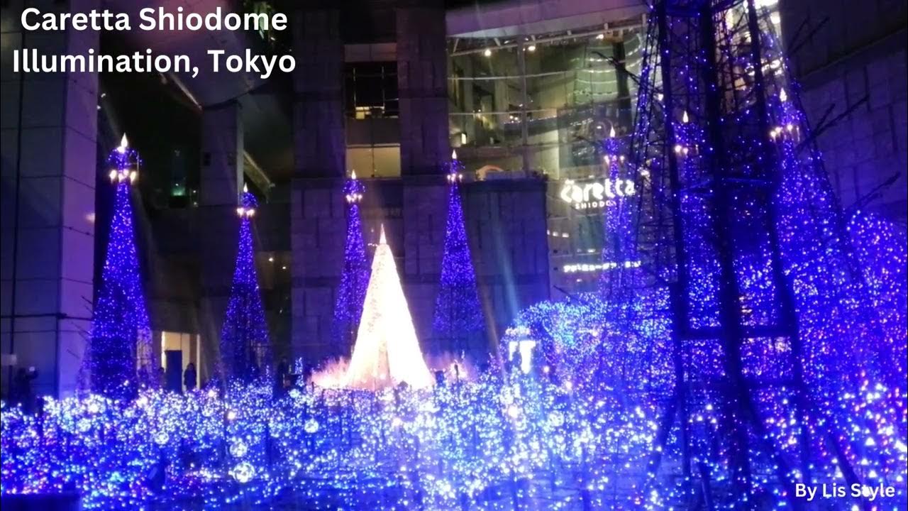 Caretta Shiodome Illumination, Tokyo (Light Show) YouTube