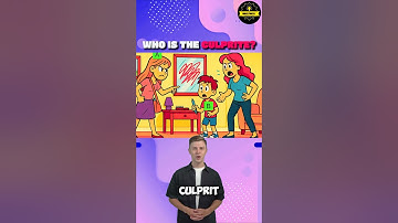 Who is the culprit?|#mindbendingquiz #jinglequiz #quizgame #riddlejourney #quizquiz #quiz#quiztime
