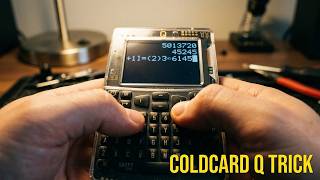 COLDCARD Q: Скрытый режим через вход в калькулятор