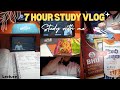 🎀7 Hour Study Vlog📚 Study With Me🌷#study#vlog#trending#college#students#art@Kajals_Vlog_Diary05