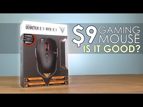 Is this $9 Gaming Mouse Any Good? - GAMDIAS DEMETER E1 (REVIEW) [4K]