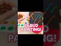 Cute DIY Art With Earbuds!”      Toddler Fun Craft