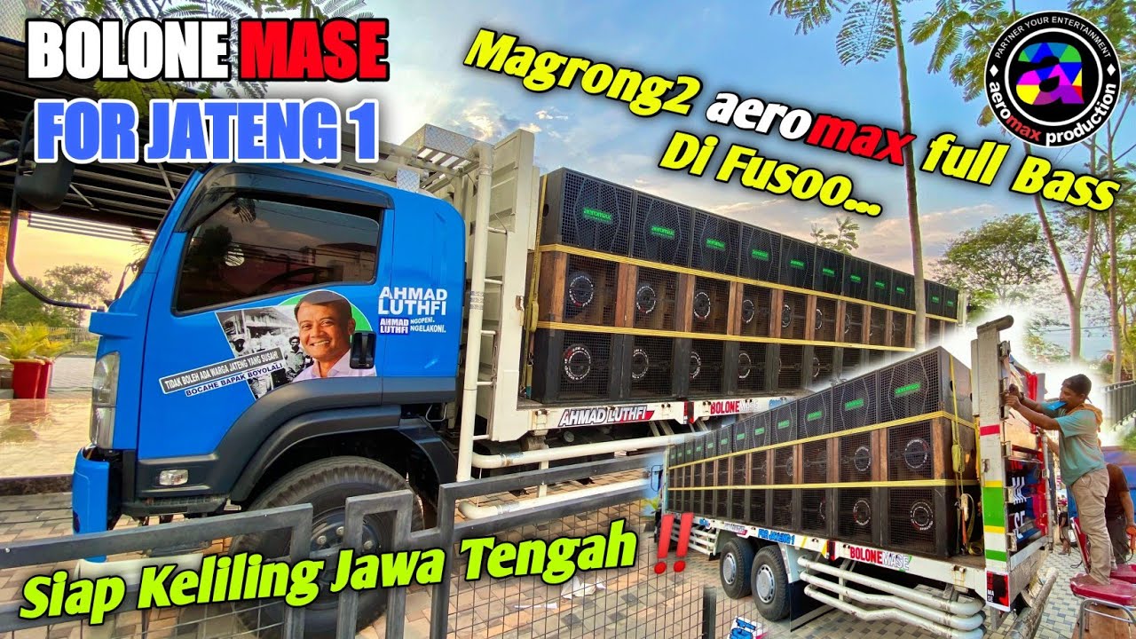 Magrong2 Tatanan Aeromax Fulll Bass di Fuso‼️ BOLONE MASE FOR JATENG 1 Gas Polll🔥
