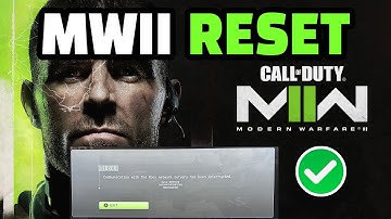 MW2 Reset, Account Reset, Servers Down? FIX All COD Issues Today