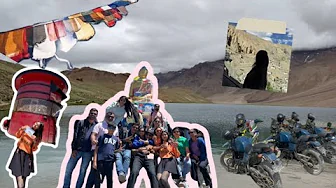 Spiti valley 🎬 12 days road trip 😭✨ full of adventure and fun | spiti bike trip from manali 🪬