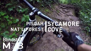 Mountain Biking Sycamore Cove in Pisgah, NC | As challenging as a blue warm-up loop gets