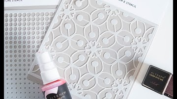 Altenew Product Intro - Stencils