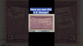 Have you seen these U.S Stamps? #shorts #philately #worldstamps #rare