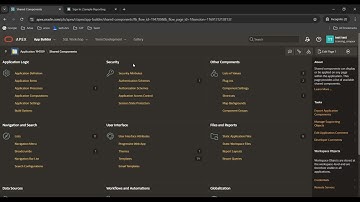 23 Oracle APEX - APP Builder