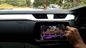 Playing Videos in Renault Triber Infotainment System