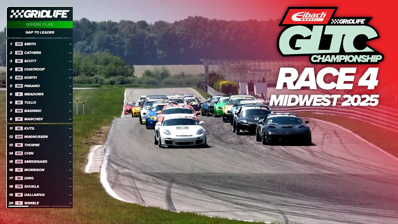 Eibach GRIDLIFE Touring Cup | Race 4 | Midwest 2025 - GingerMan Raceway