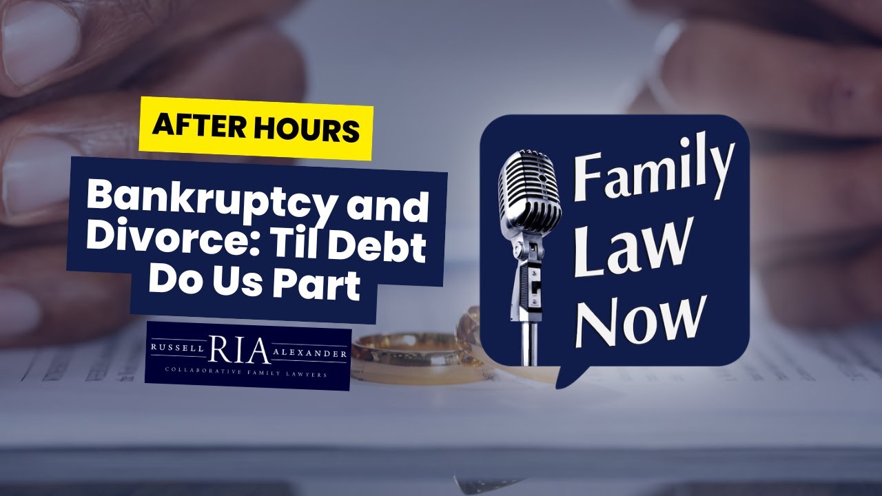 Bankruptcy and Divorce: Til Debt Do Us Part - YouTube