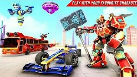 Robot Boy Game## Formula Car Transform-Flying Bus